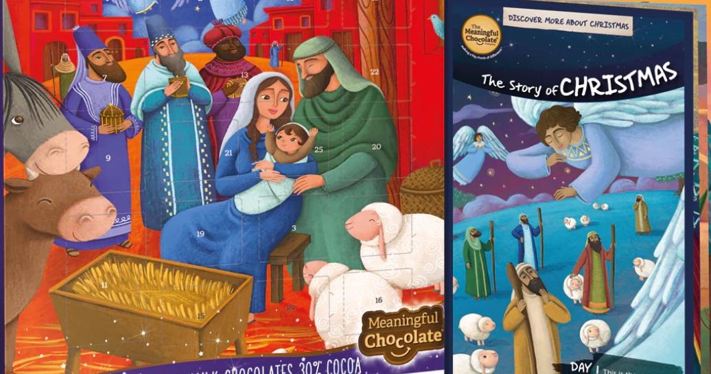 Real Advent Calendar 2024 The Meaningful Chocolate Company — Pilgrim Gifts