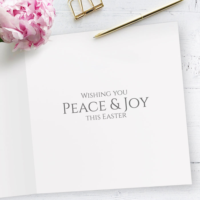 Jesus is Alive - Christian Easter Cards Pack of 5, With Bible Verse On the Inside John 11:25