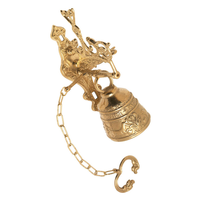 Sanctuary Bell, Wall Mounted 26cm / 10 Inches High Excluding Chain