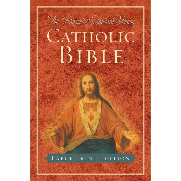Revised Standard Version Catholic Bible, RSV-CE - Large Print Hardback Edition
