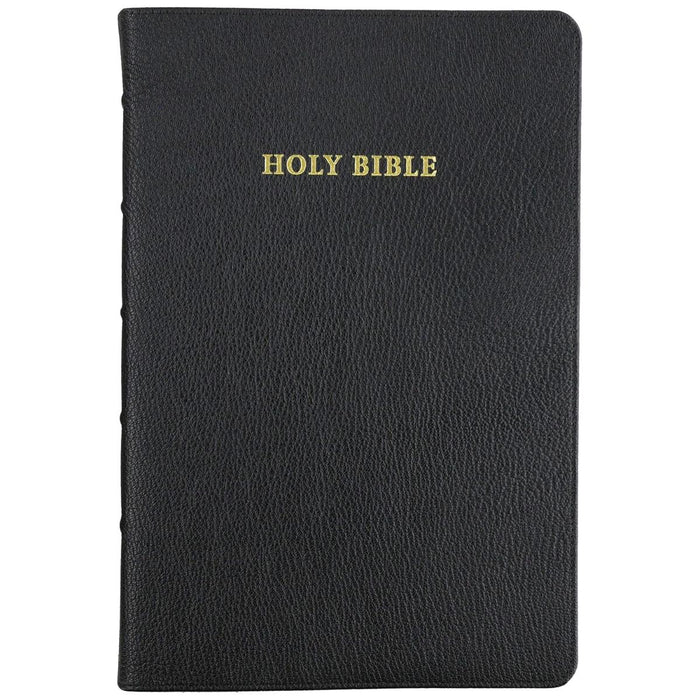 NKJV Topaz Reference Edition - Black Goatskin Leather, by Cambridge Bibles NK676:XRL