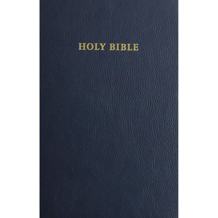 NKJV Topaz Reference Edition - Dark Blue Goatskin Leather, by Cambridge Bibles NK676:XRL