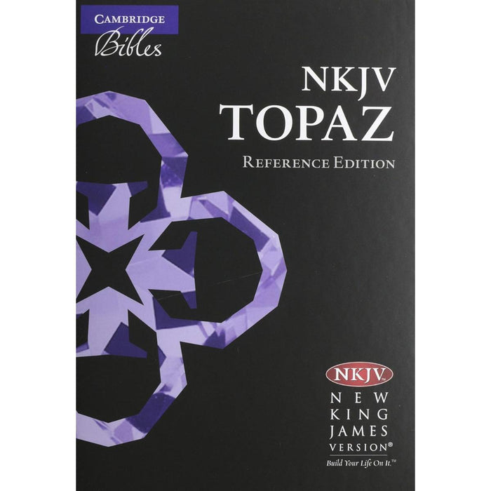 NKJV Topaz Reference Edition - Dark Green Goatskin Leather, by Cambridge Bibles NK676:XRL