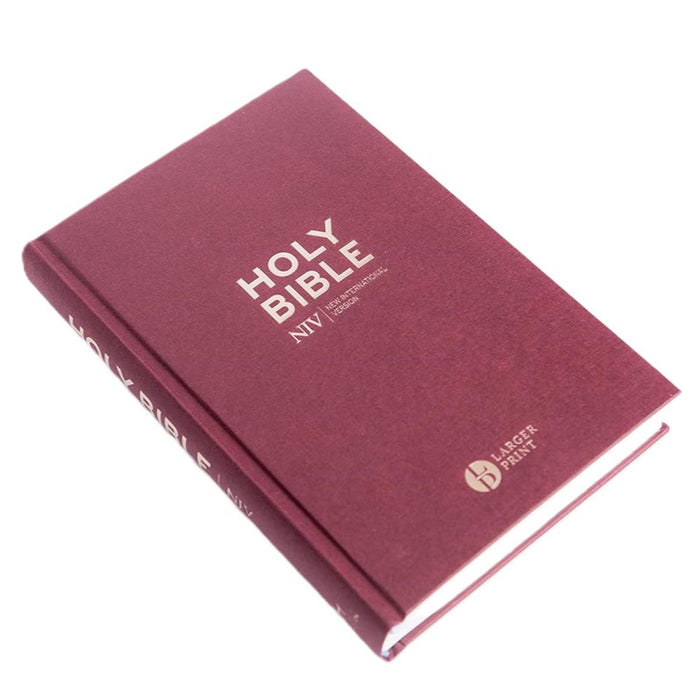 NIV Larger Print Gift Hardback Bible - With British Spelling, by Hodder and Stoughton
