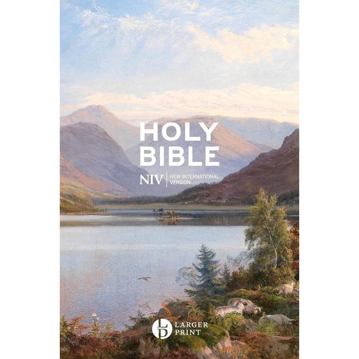 NIV Larger Print Gift Hardback Bible - With British Spelling, by Hodder and Stoughton