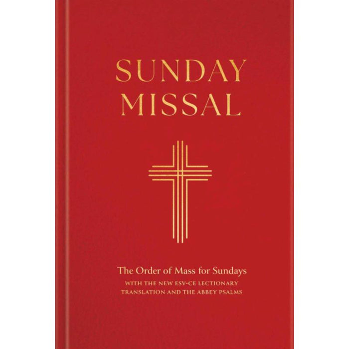 Sunday Missal (ESV-CE) Red Hardback Edition, Full 3 Year Cycle, Multi Buy Offers As Low As £11.49 Each