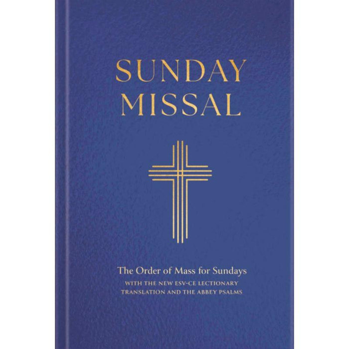 Sunday Missal (ESV-CE) Blue Hardback Edition, Full 3 Year Cycle - Multi Buy Offers Available, Pre Order Now Published 21st Nov 2024