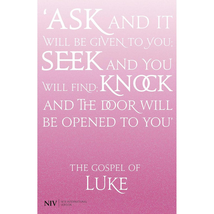 Gospel of Luke - NIV Bible, Paperback 2011 Edition With British Text, Multi Buy Offers Available