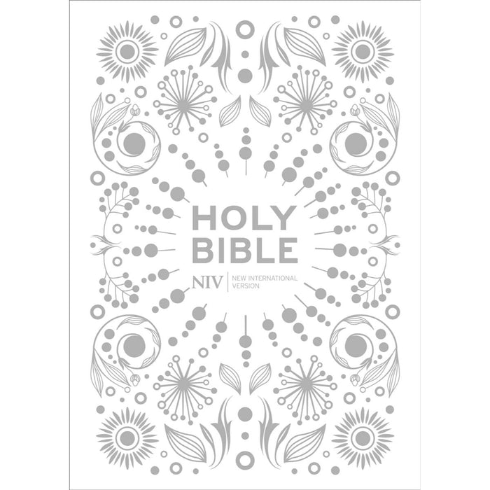 NIV Pocket Bible, Hardback White Gift Edition - With British Spelling, by Hodder and Stoughton