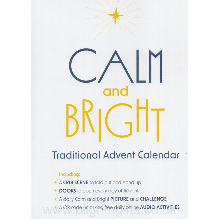 Calm and Bright Advent Calendar - Pack of 10, by Church House Publishing