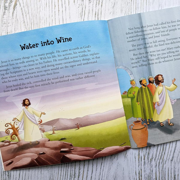 Jesus The Miracle Worker - Bible Stories From The New Testament Retold For Children