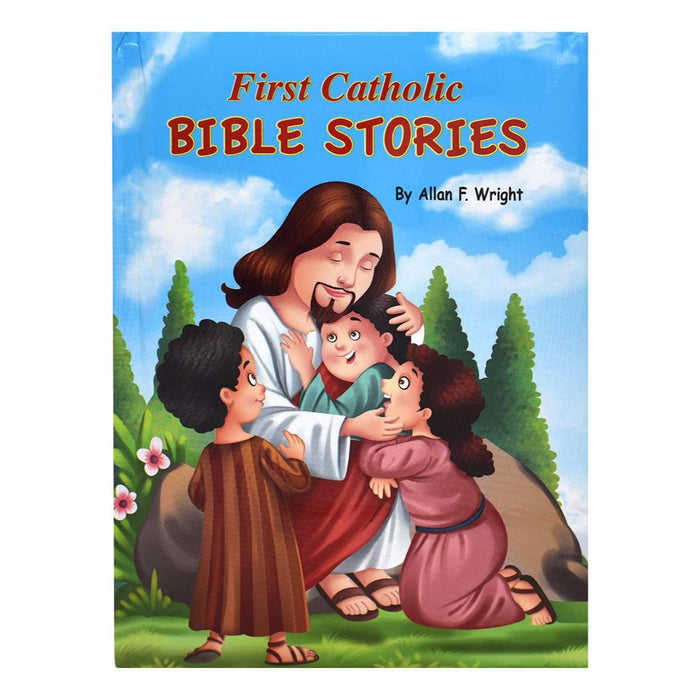First Catholic Bible Stories - Padded Hardback With Full Colour Illustrations, by Allan Wright