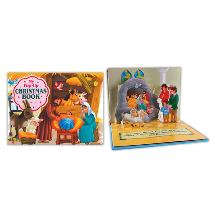 My Pop-Up Children's Nativity Christmas Book, Padded Hardback