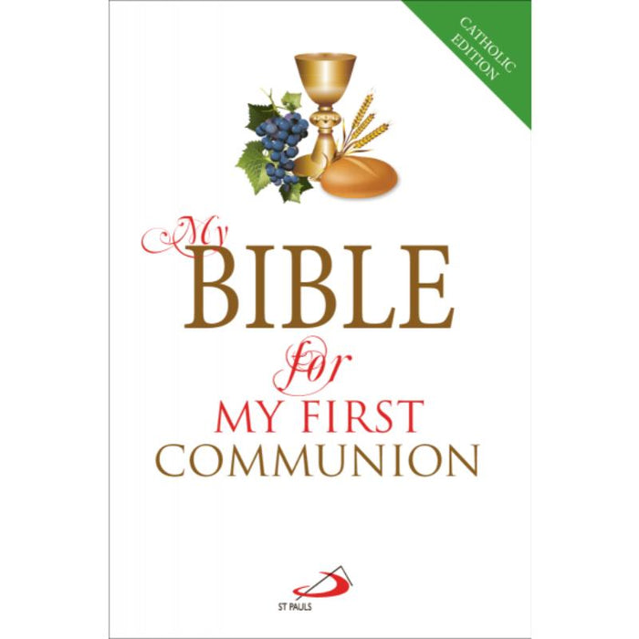 NCB - New Community Bible, My Bible for My First Communion, HardbackWith Slip Cover and Thumb Index