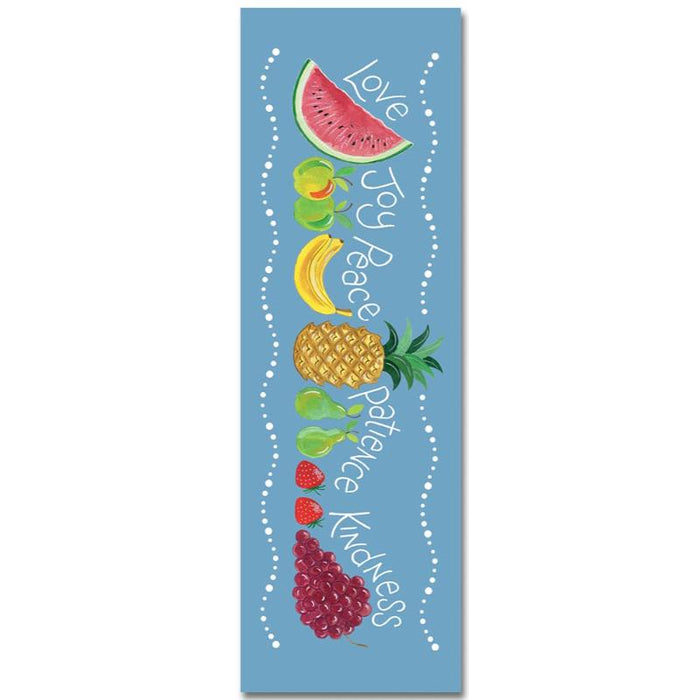 Fruits Of The Holy Spirit, Galatians 5:22-23 - Double Sided Laminated Bookmark - Multi Buy Offers Available