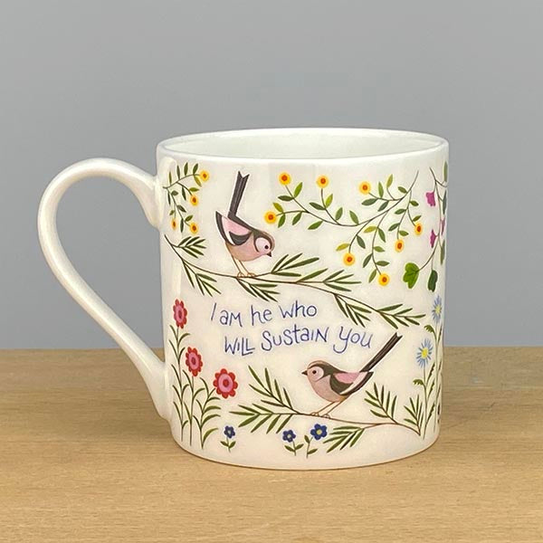 I Am With You Always - Fine Bone China Mug With Bible Verses