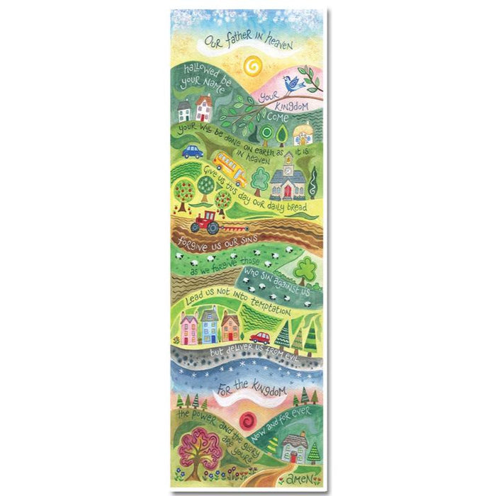 The Lord's Prayer, Our Father - Double Sided Laminated Bookmark - Multi Buy Offers Available