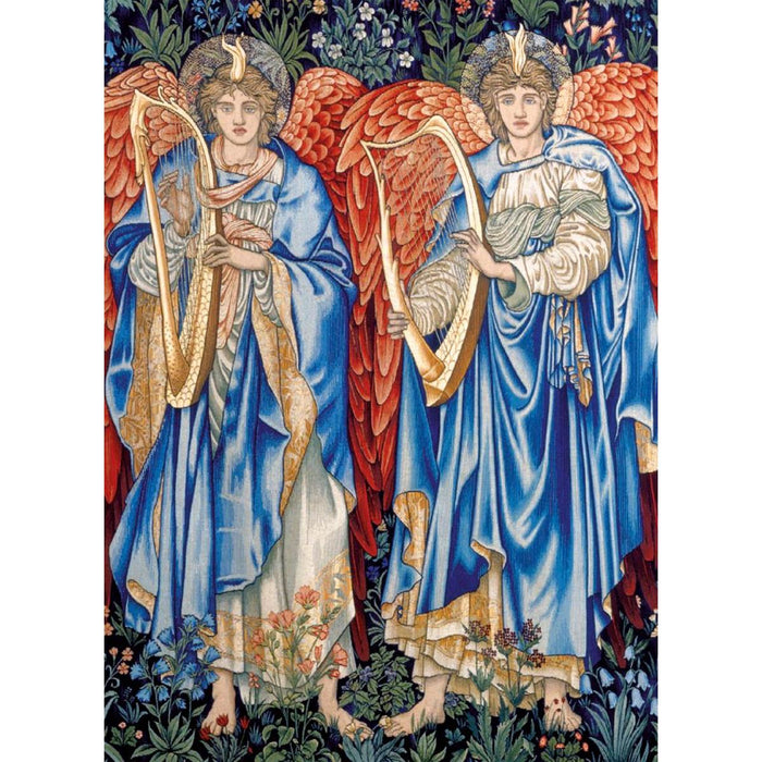 Angeli Laudantes Tapestry, by Edward Burne-Jones - Pack of 8 Christmas Cards