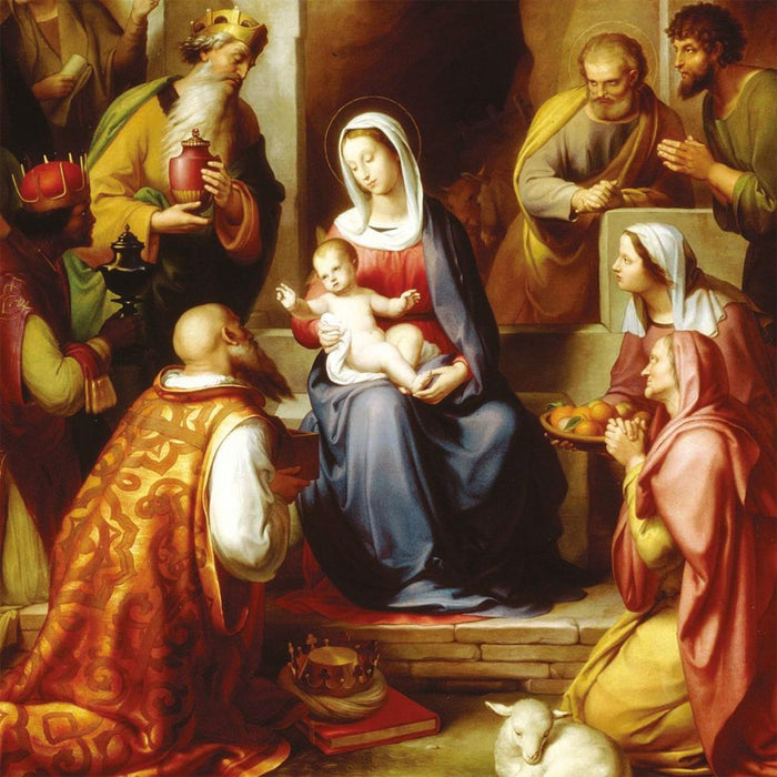 20 Boxed Christmas Cards - Celebrating Religious Masterpieces, With 4 Different Designs