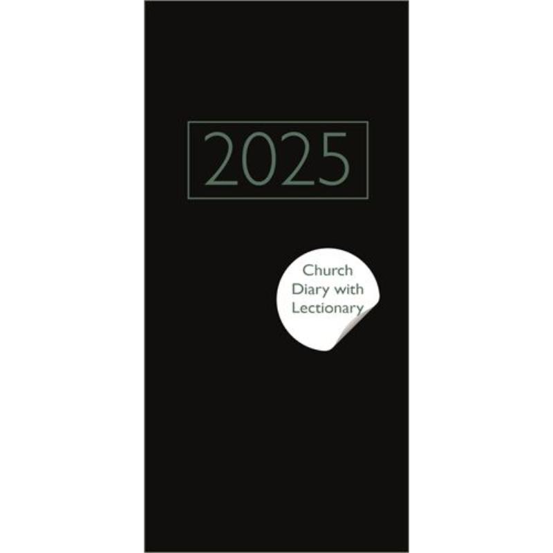 Church Pocket Book Diary with Lectionary 2025 Black, by SPCK Pilgrim