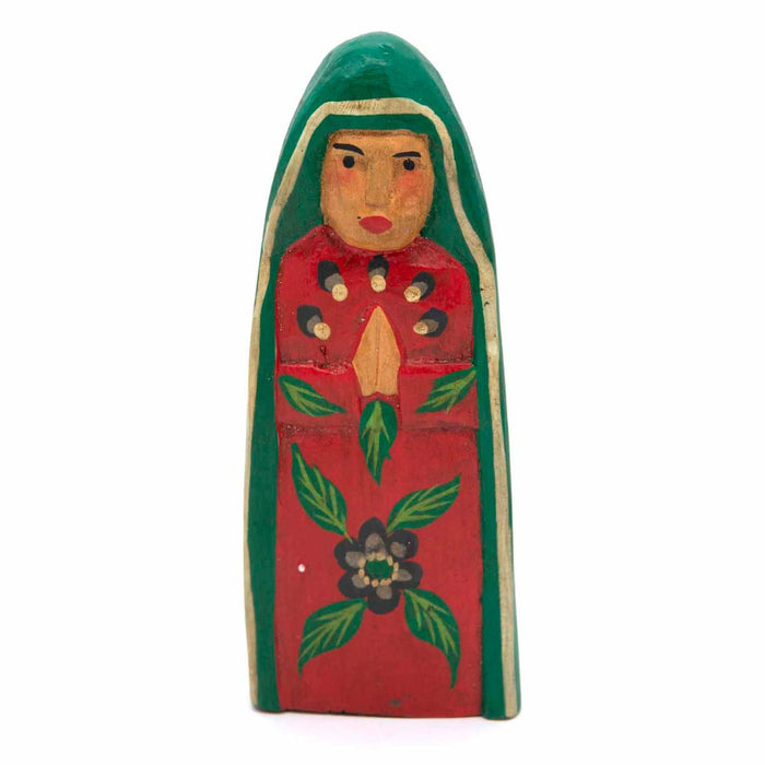 Holy Family Nativity Figures - Indonesian Fairtrade Hand carved Wooden Figurines 15cm / 6 Inches High