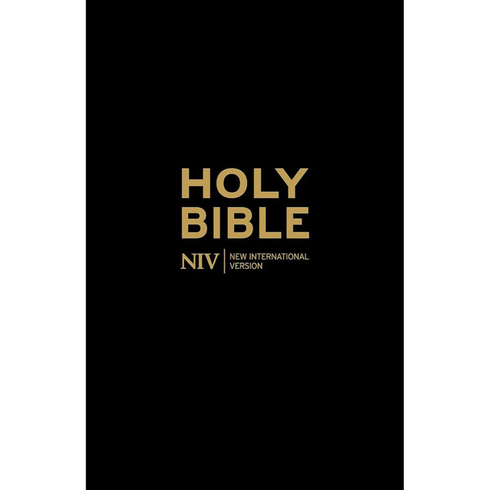 NIV Holy Bible - Black Gift and Award Bible Paperback - British Text, by Hodder and Stoughton Multi Buy Offers Available