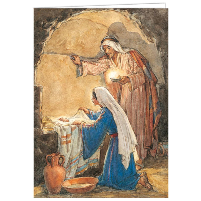 The Holy Family, by Margaret W. Tarrant - Pack of 5 Christmas Cards