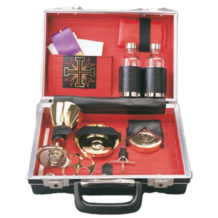 Travelling Mass Kit in a Lockable Briefcase - 33cm In Length SPECIAL ORDER ONLY