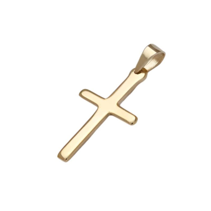 9ct Gold Cross 28mm In Length