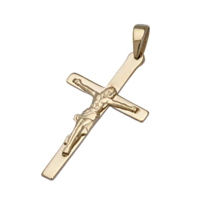 9ct Gold Crucifix 35mm In Length SPECIAL ORDER ONLY