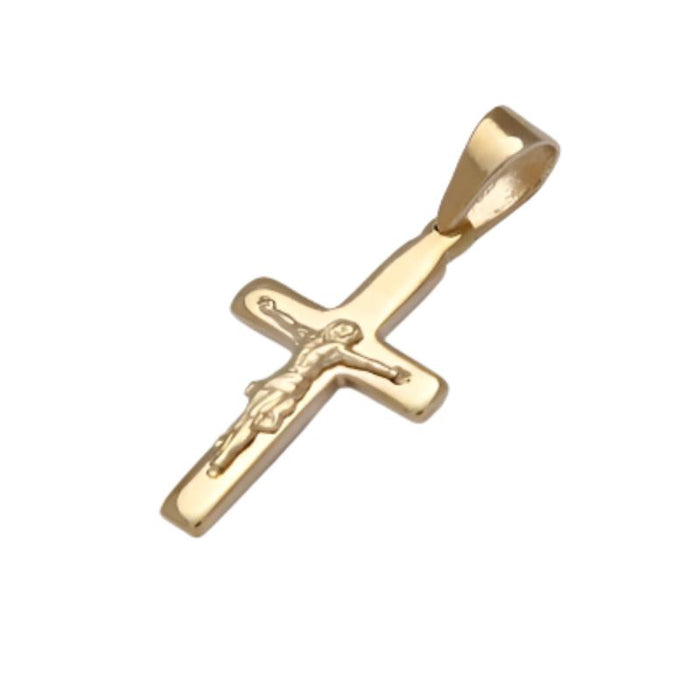 9ct Gold Crucifix 24mm In Length