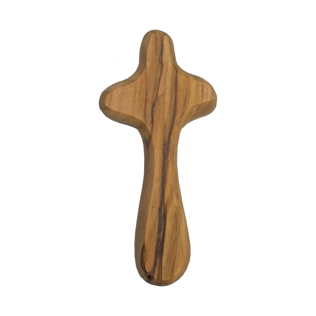 Fairtrade Olive Wood Holding Crosses From The Holy Land and Crosses From Kenya