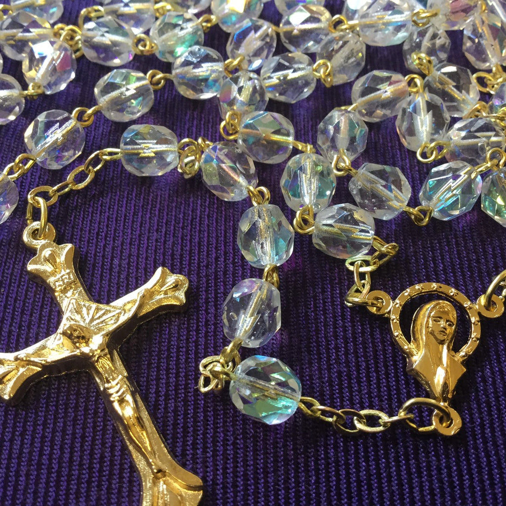 Crystal And Glass Rosary Beads | Pilgrim Shop Walsingham — Pilgrim Gifts