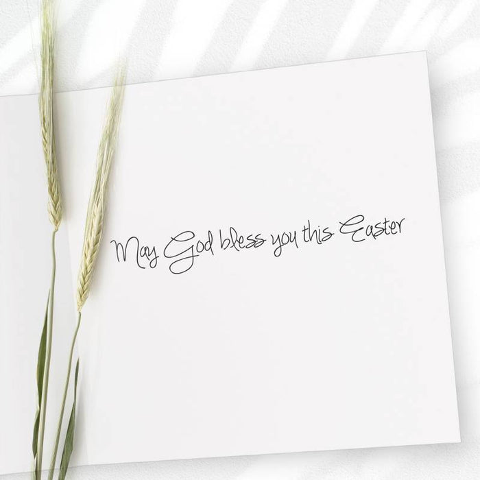 Easter Greetings Cards Pack of 5, I Am The Resurrection, With Bible Verse On the Inside John 3:16