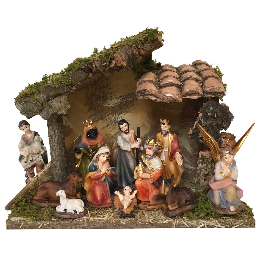 Nativity Sets With Stables — Pilgrim Gifts