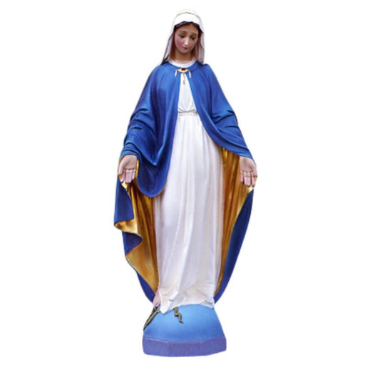 Our Lady of Grace, Miraculous Medal Statue 60cm - 24 Inches High Fibreglass Figurine Catholic Statue