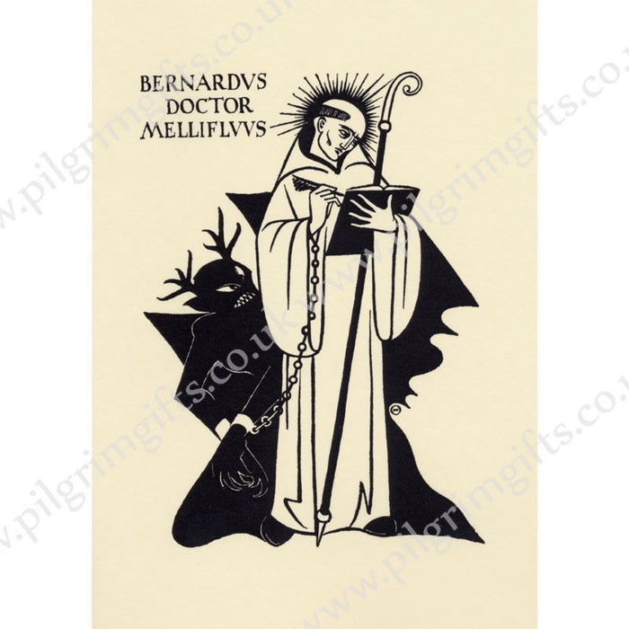 St Bernard of Clairvaux Greeting Card