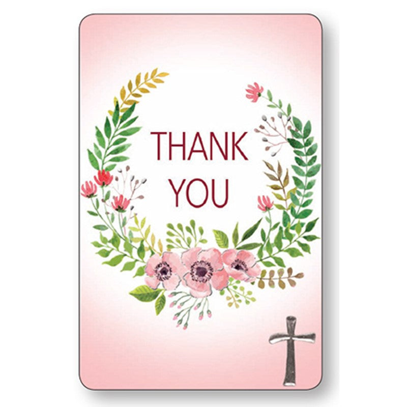 Thank You, Laminated Prayer Card | Prayer Cards | Religious Gifts